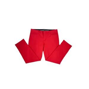 Banana Republic Red Ankle Pants - Size 8 - Excellent Condition